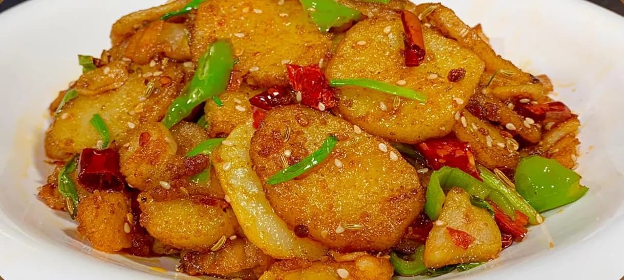 Құрғақ қазан картоп қуырмасы