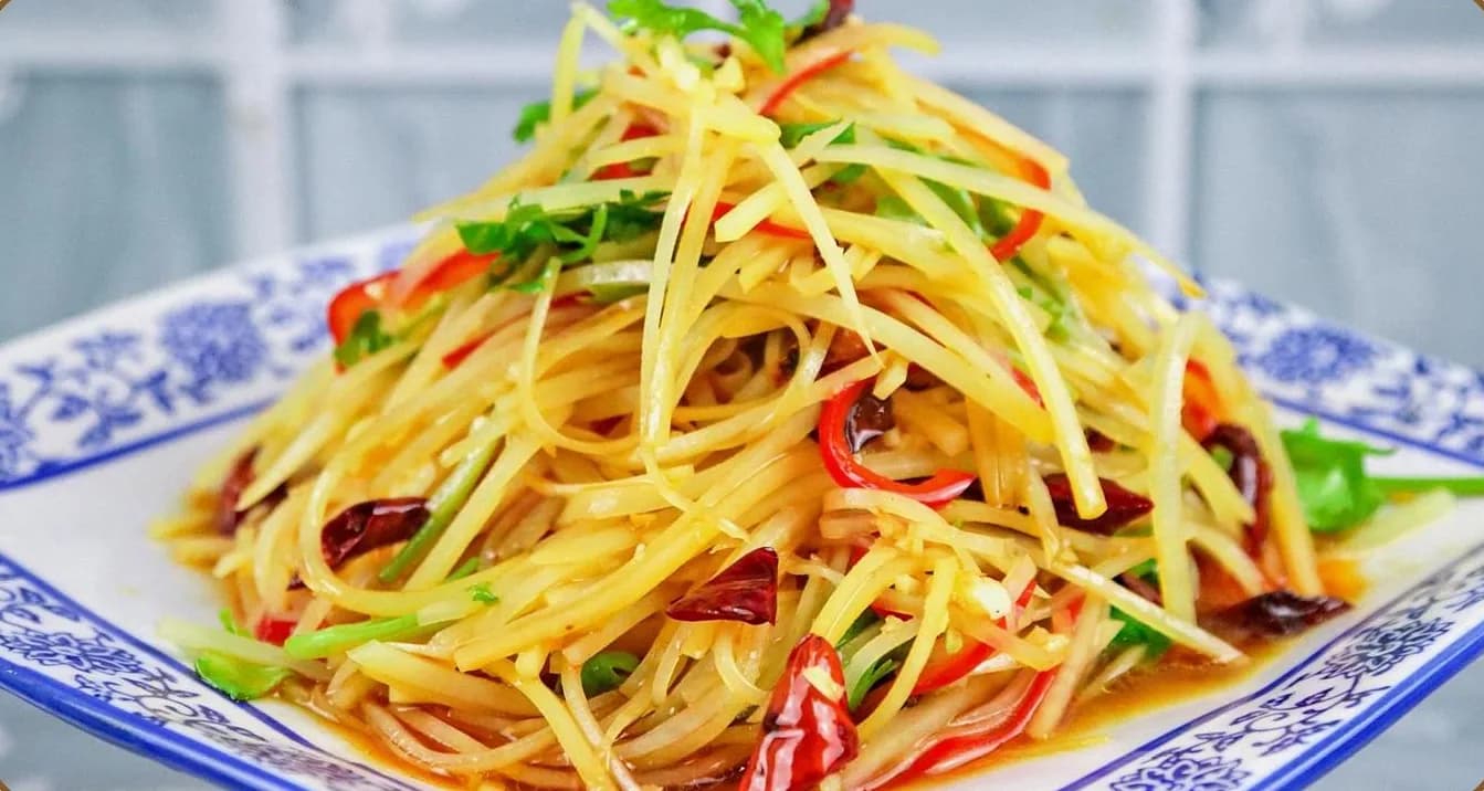 Суық картоп салат
